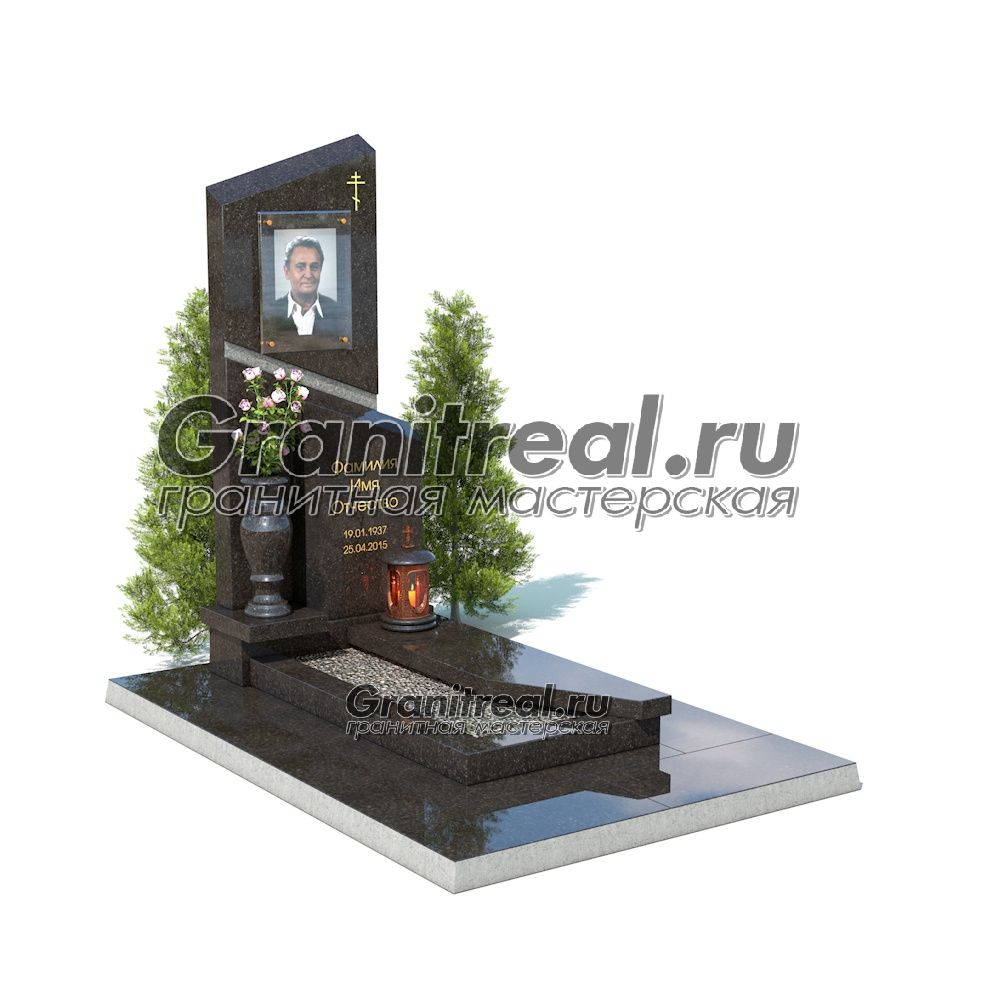 Памятник в европейском стиле Памятник в европейском стиле