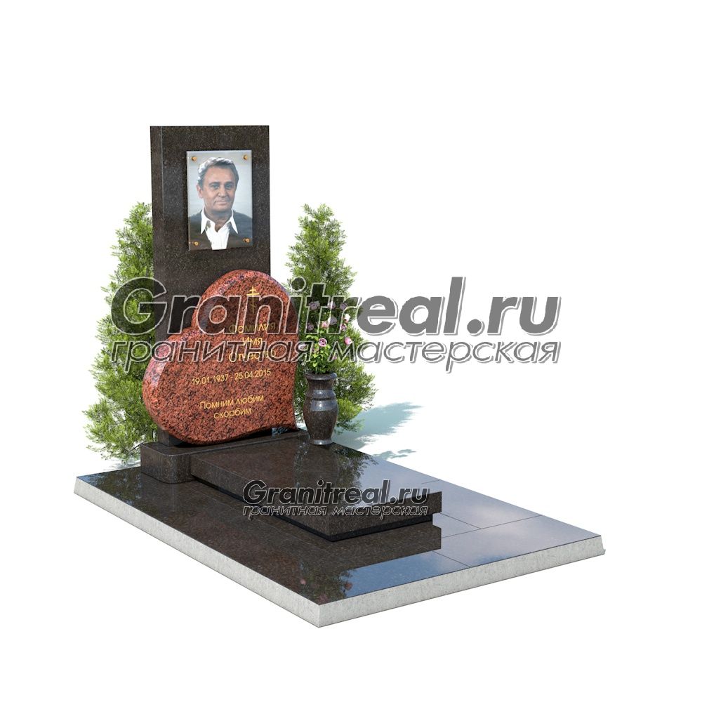 Памятник в европейском стиле Памятник в европейском стиле