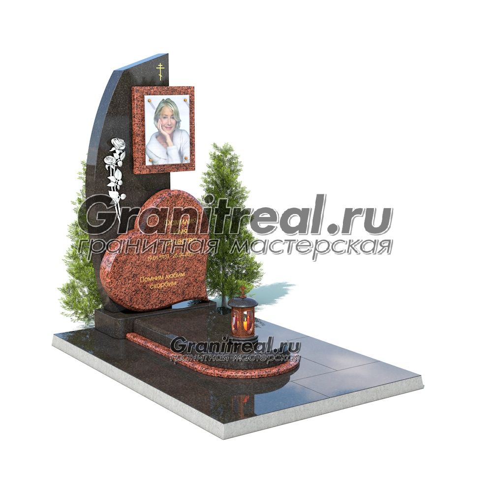 Памятник в европейском стиле Памятник в европейском стиле