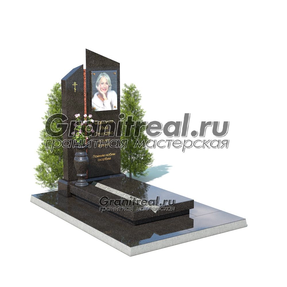 Памятник в европейском стиле Памятник в европейском стиле
