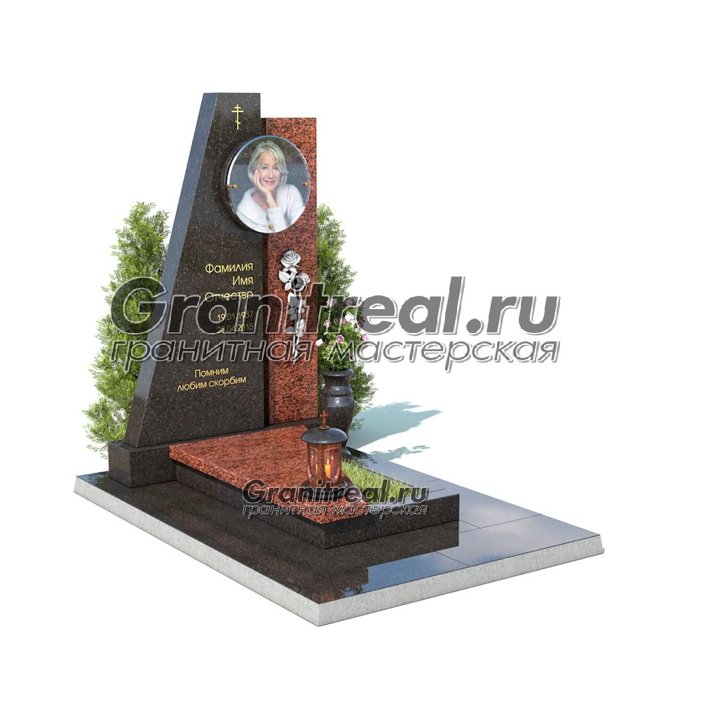 Памятник в европейском стиле Памятник в европейском стиле