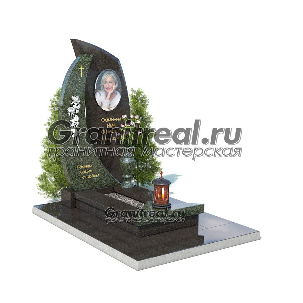 Памятник в европейском стиле Памятник в европейском стиле