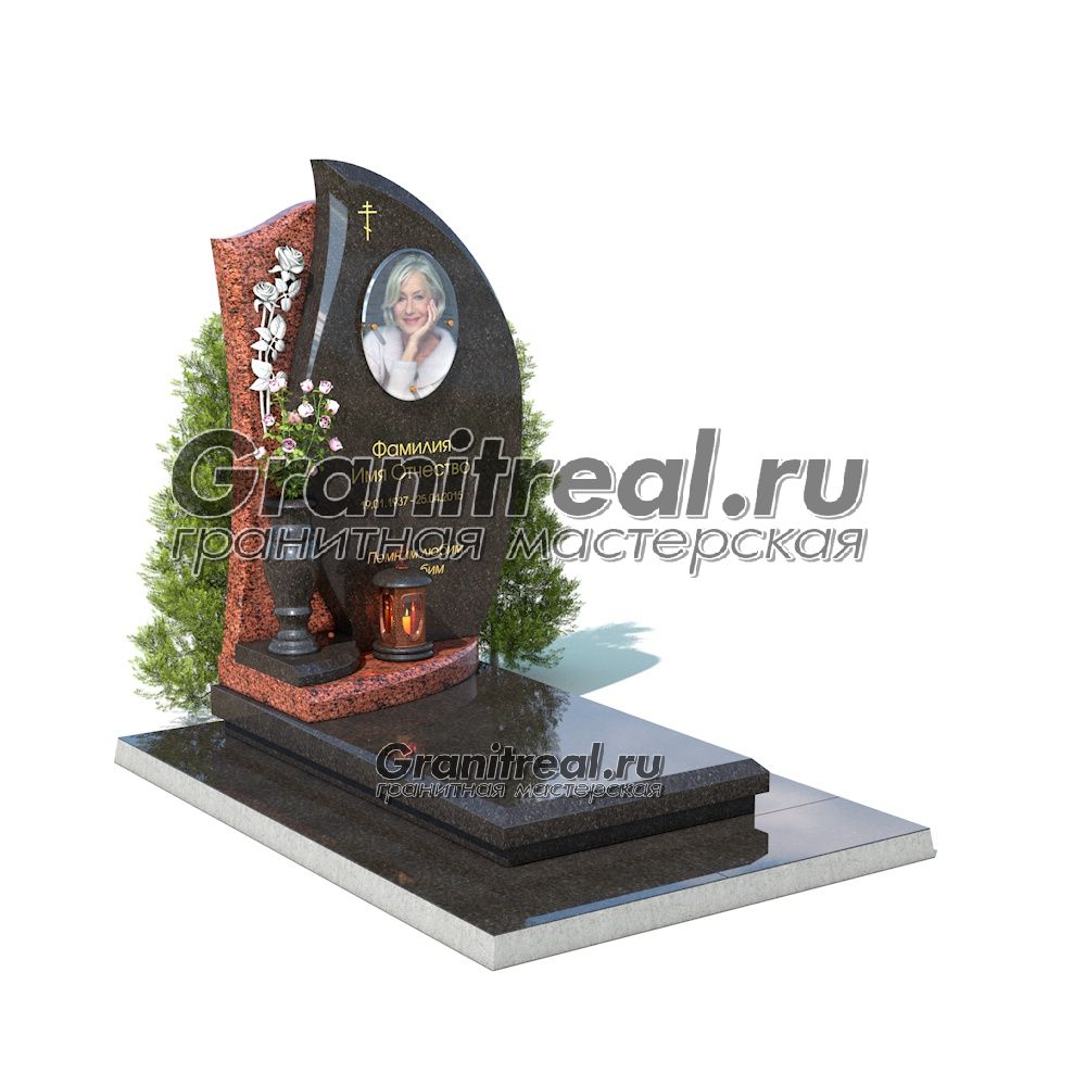 Памятник в европейском стиле Памятник в европейском стиле