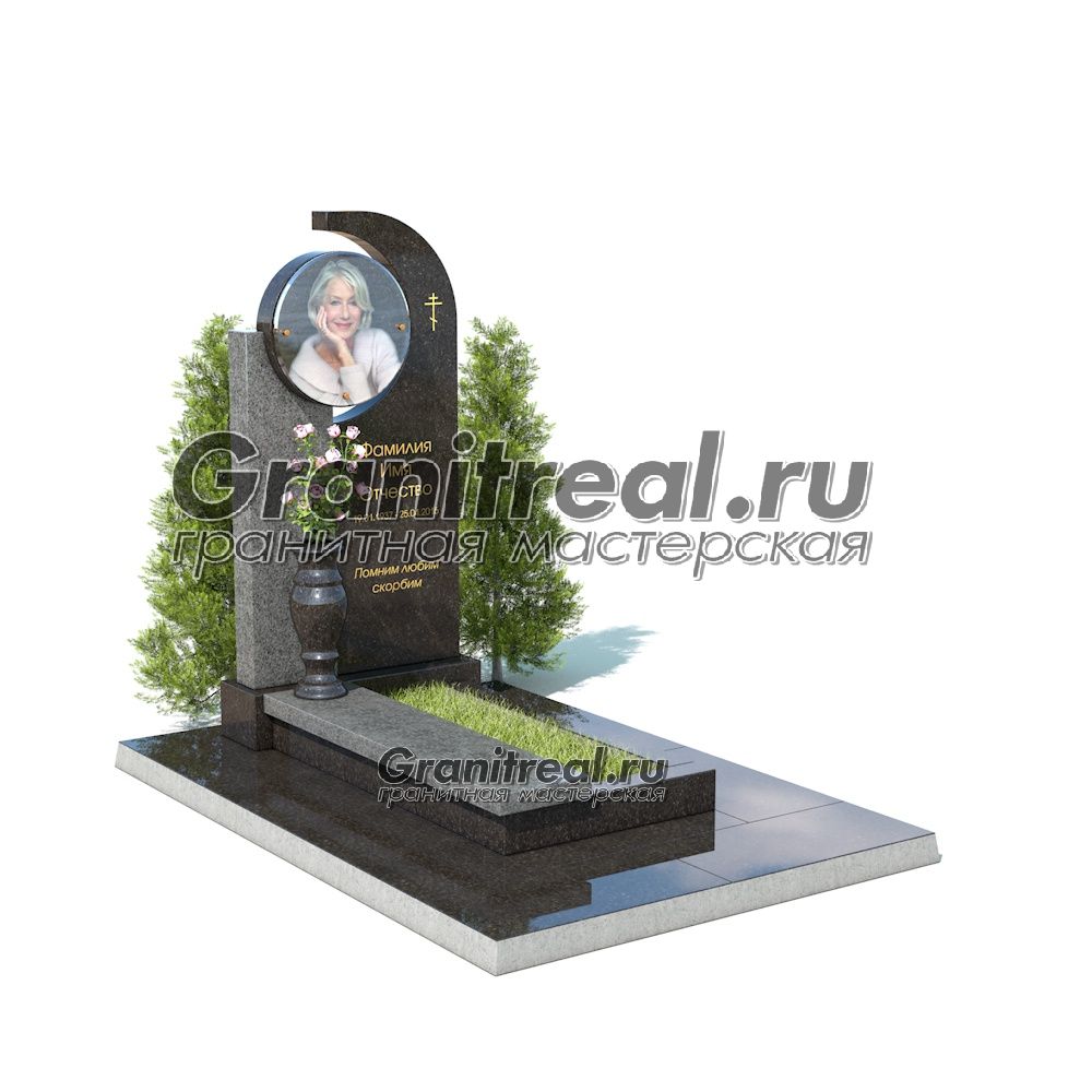 Памятник в европейском стиле Памятник в европейском стиле