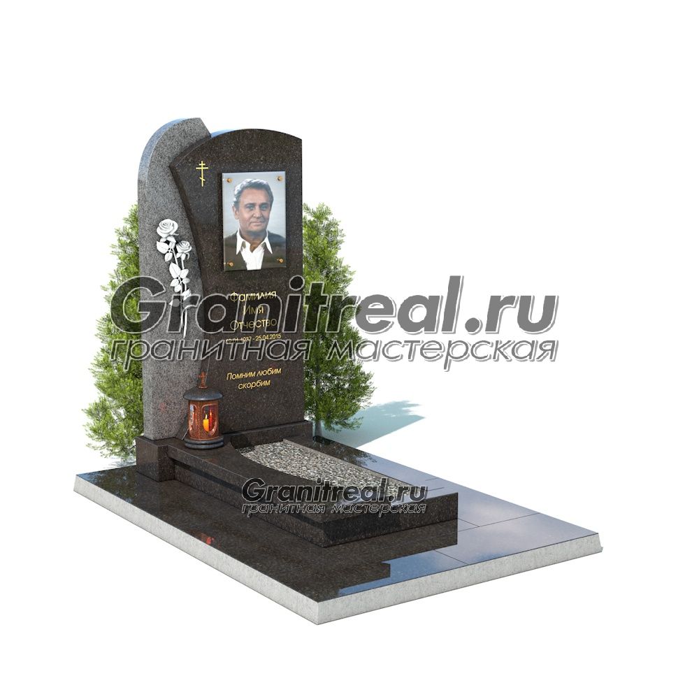 Памятник в европейском стиле Памятник в европейском стиле