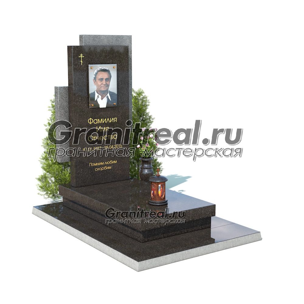 Памятник в европейском стиле Памятник в европейском стиле