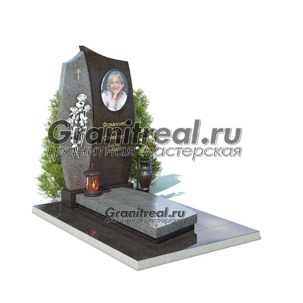 Памятник в европейском стиле Памятник в европейском стиле