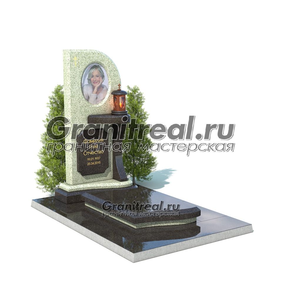 Памятник в европейском стиле Памятник в европейском стиле