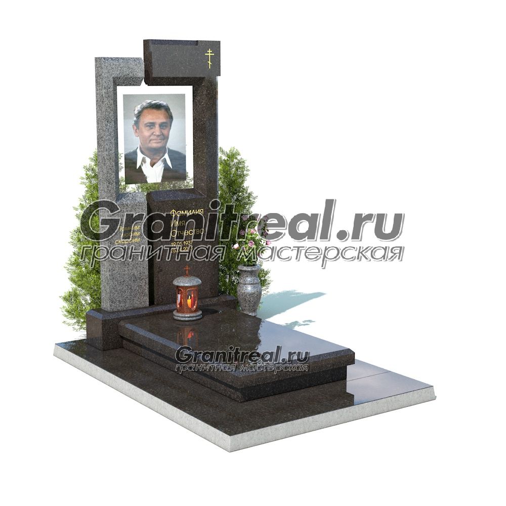 Памятник в европейском стиле Памятник в европейском стиле