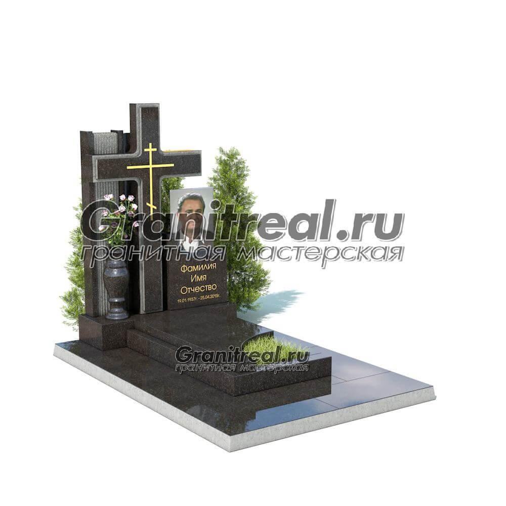 Памятник в европейском стиле Памятник в европейском стиле