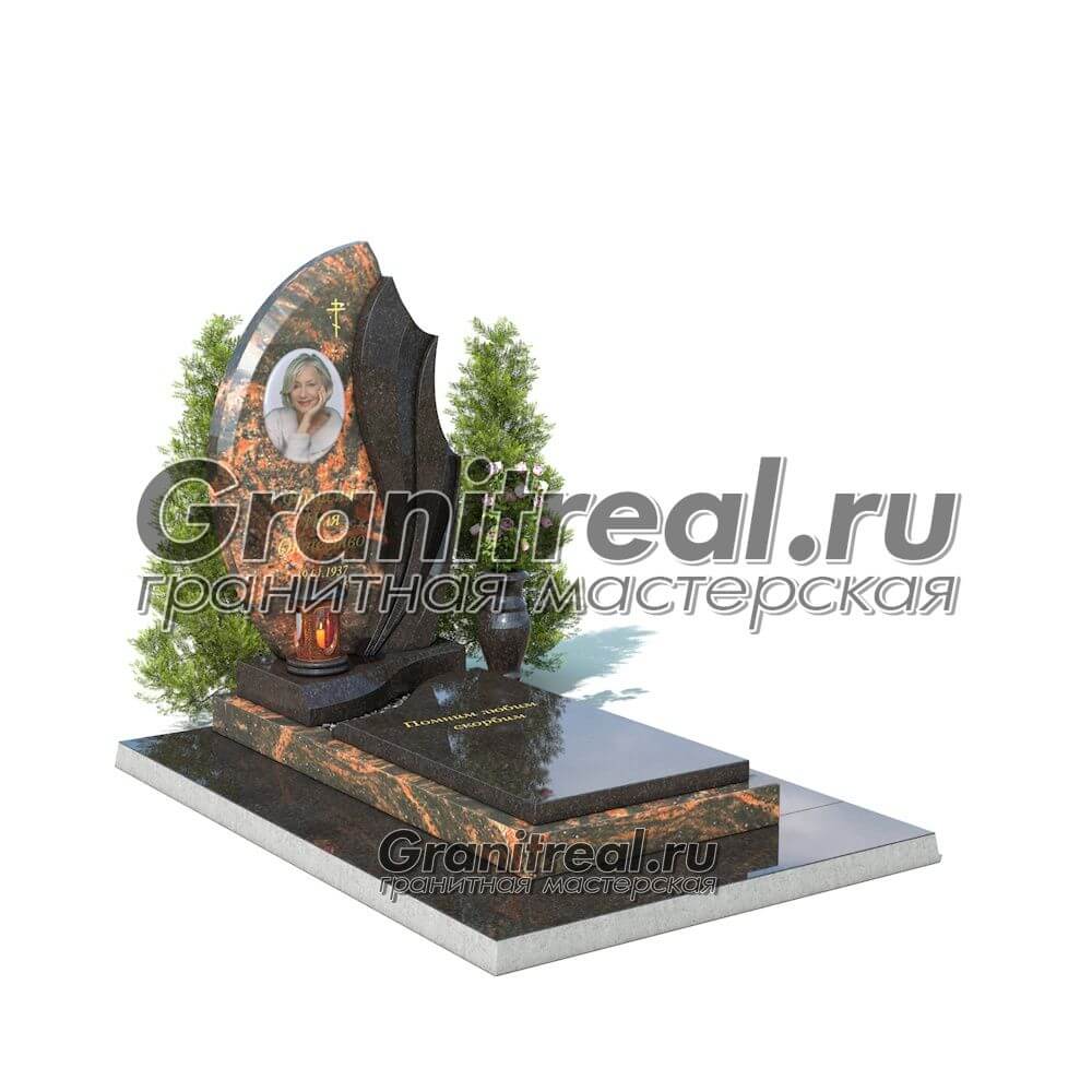 Памятник в европейском стиле Памятник в европейском стиле
